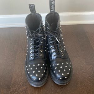 Size 8 Black studded Doc Martens in excellent condition. Only worn a few times.